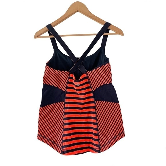 Lululemon Work It Out Tank Sea Stripe Light Flare Inkwell - Picture 8 of 12